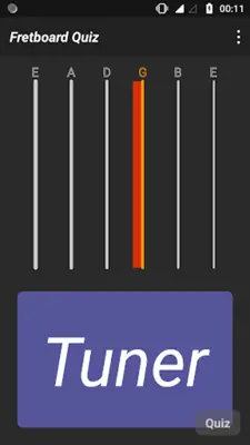 Guitar Fretboard Quiz & Tuner android App screenshot 0